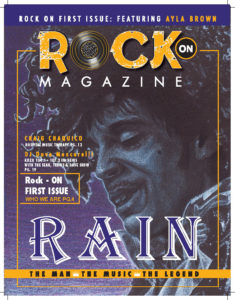 Craig Chaquico - Rock On Magazine Cover