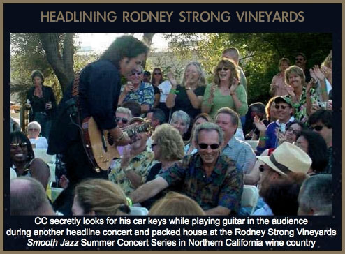 Craig Chaquico at Rodney Strong Vineyards